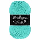 Scheepjes Cotton 8 - 665 aqua - Katoen Garen