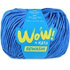 Katia WOW Rewashi - 67 blauw - Lintgaren met Twist