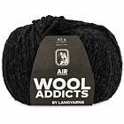 WoolAddicts Air - 70 antraciet - Merinowol Garen