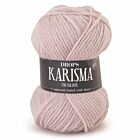 DROPS Karisma Uni Colour - 71 zilverroze - Wol Garen