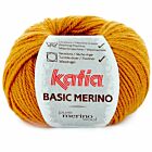 Katia Basic Merino - 71 okergeel - Wol/Acryl Garen