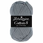 Scheepjes Cotton 8 - 710 grijs - Katoen Garen