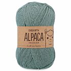 DROPS Alpaca Uni Colour - 7139 mineraalblauw - Wol Garen
