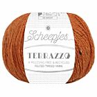 Scheepjes Terrazzo - 715 mandarino - Gerecyclede Tweedwol