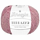 Scheepjes Terrazzo - 723 rosa - Gerecyclede Tweedwol