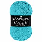Scheepjes Cotton 8 - 725 zeeblauw - Katoen Garen