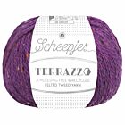 Scheepjes Terrazzo - 729 prugna - Gerecyclede Tweedwol