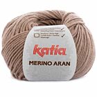 Katia Merino Aran - 74 donkerbeige - Merinogaren