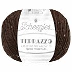 Scheepjes Terrazzo - 749 caffé nero - Gerecyclede Tweedwol