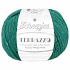 Scheepjes Terrazzo - 754 verde inglese - Gerecyclede Tweedwol