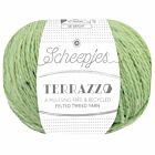 Scheepjes Terrazzo - 758 asparago - Gerecyclede Tweedwol