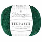 Scheepjes Terrazzo - 759 verde bottiglia - Gerecyclede Tweedwol