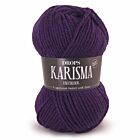 DROPS Karisma Uni Colour - 76 donkerpaars - Wol Garen