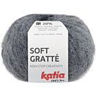 Katia Soft Gratté - 77 grijs - Mohair-Look Acryl Garen