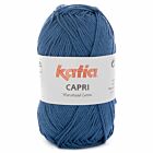 Katia Capri - 82155 medium blauw - Katoen Garen