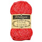 Scheepjes Stone Washed - 823 carnelian - Katoen Garen