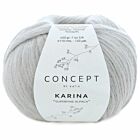 Katia Concept Karina - 84 parelgrijs - Alpaca Lintgaren