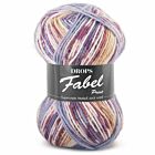 DROPS Fabel Print - 904 lavendel - Wol Garen
