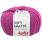 Katia Soft Gratté - 91 magenta - Mohair-Look Acryl Garen