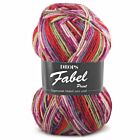 DROPS Fabel Print - 911 picknick - Wol Garen