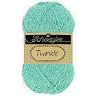 Scheepjes Twinkle - 921 aquablauw - Katoen Glittergaren met Lurex