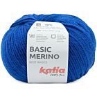 Katia Basic Merino - 94 kobaltblauw - Wol/Acryl Garen