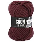 DROPS Snow Uni Colour - 95 kastanjerood - Wol Garen