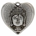 Bedeltje Buddha Love - Antiek Zilver Bedels