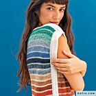 Breipatroon Zomerse Jurk met Strepen - Fair Cotton Infinity kleurpatroon - Katia Design