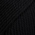 DROPS Daisy Uni Colour - 03 zwart - Merino Garen