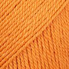 DROPS Flora Uni Colour - 29 mandarijn - Wol Garen