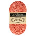 Scheepjes Stone Washed - 843 realgar red - Katoen Garen