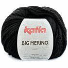 Katia Big Merino - 02 zwart - Wol/Acryl Garen