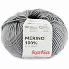 Katia Concept Merino 100% - 90 medium grijs - Wol Garen