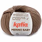 Katia Concept Merino Baby - 42 donkerbeige - Wol Garen