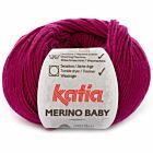 Katia Concept Merino Baby - 61 donker fuchsia - Wol Garen
