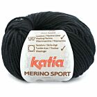 Katia Concept Merino Sport - 02 zwart - Wol Garen
