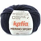 Katia Concept Merino Sport - 05 marineblauw - Wol Garen