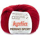 Katia Concept Merino Sport - 21 wijnrood - Wol Garen