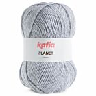 Katia Planet - 3975 lichtgrijs - Acryl Garen