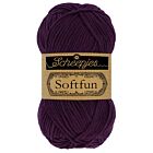 Scheepjes Softfun - 2656 aubergine - Katoen/Acryl Garen