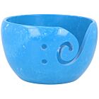 Scheepjes Yarn Bowl - Blauw Parelmoer effect - 13x8cm