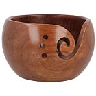 Scheepjes Yarn Bowl - Bruin Massief Rozenhout - 15x10cm