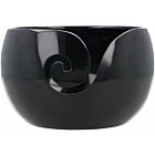 Scheepjes Yarn Bowl - Zwart Metallic - 13x9cm