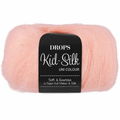 drops kid-silk mohair wolgaren bol in uni colour effen kleur