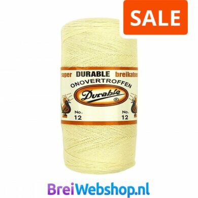 Durable Breikatoen garen in naturel kleur