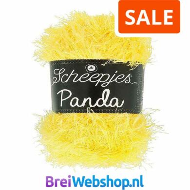 Scheepjes Panda polyester teddygaren - fluffy bol