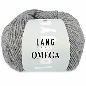 Lang Yarns Omega 03 lichtgrijs mix gemêleerd - Acryl Garen
