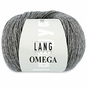 Lang Yarns Omega 05 grijs mix gemêleerd - Acryl Garen