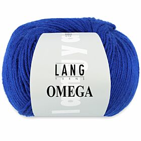 Lang Yarns Omega 06 koningsblauw / royal / kobaltblauw - Acryl Garen